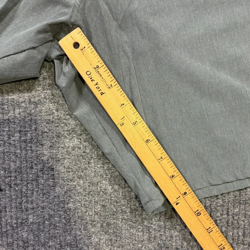 Reel Legends Mens Chino Shorts Size‎ 36 Gray Flat Front Outdoor High Rise